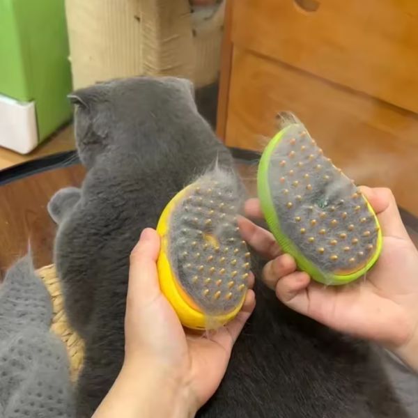 Cepillo Masajeador Eléctrico para Mascotas