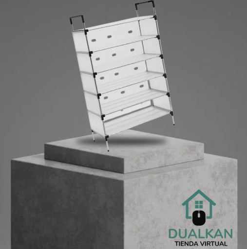 Zapatero Con Tapa 6 Niveles