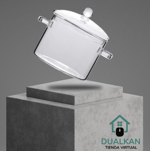 Olla De Vidrio Transparente