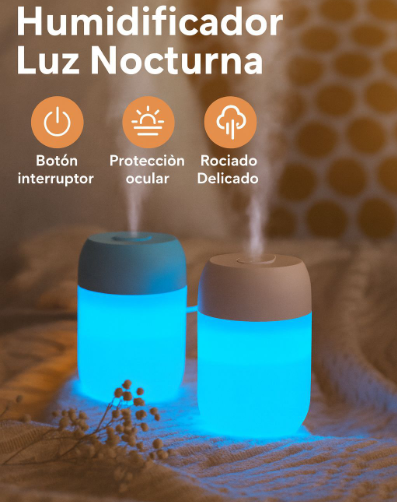 Humidificador Luz Nocturna