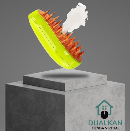 Cepillo Masajeador Eléctrico para Mascotas